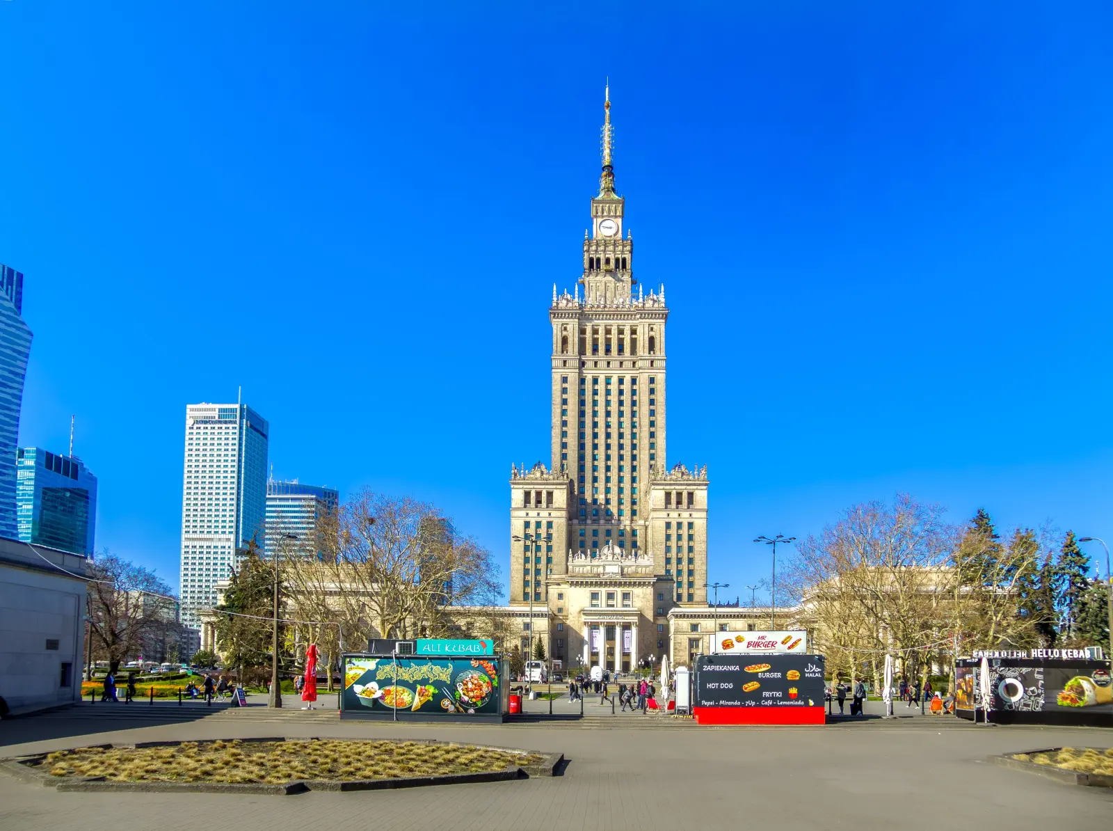 Panorama śródmieścia Warszawy